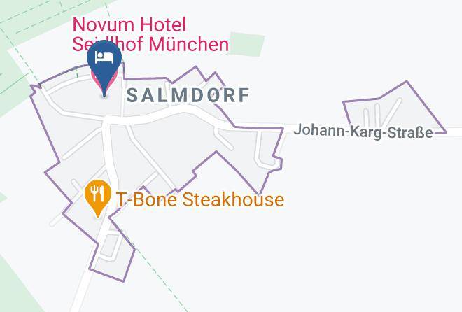 Munich District - Novum Hotel Seidlhof Munchen Maps