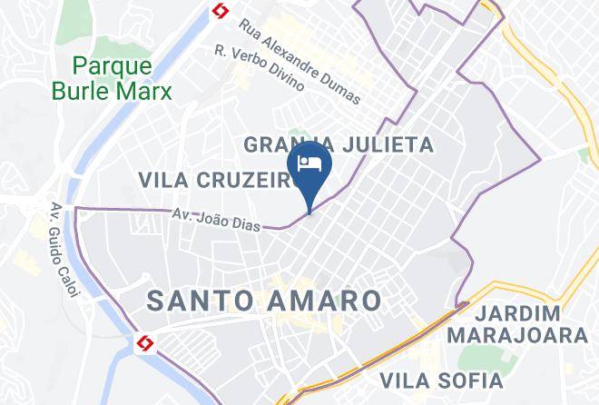 Sao Paulo Santo Amaro - Now Hospedando Em Sp Maps
