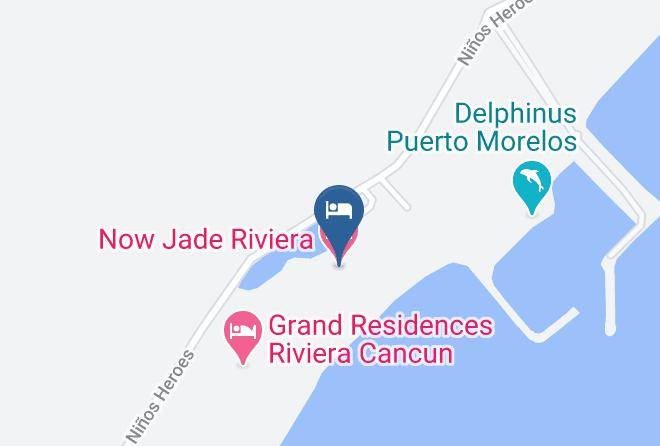 Puerto Morelos - Dreams Jade Resort & Spa Maps