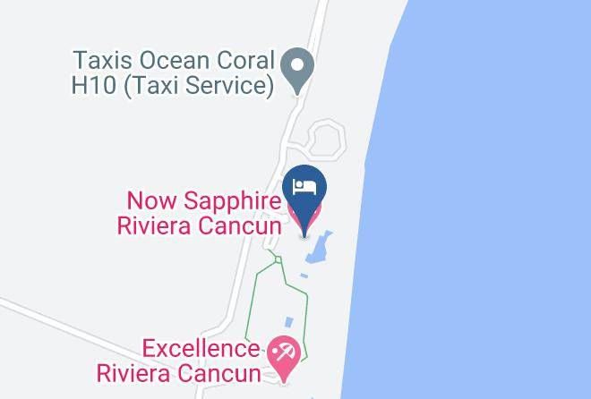 Puerto Morelos - Dreams Sapphire Resort & Spa Maps
