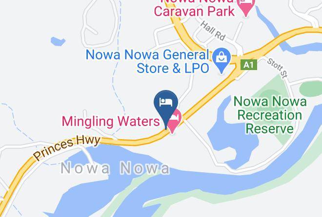 East Gippsland - Nowa Nowa Hotel Motel Maps
