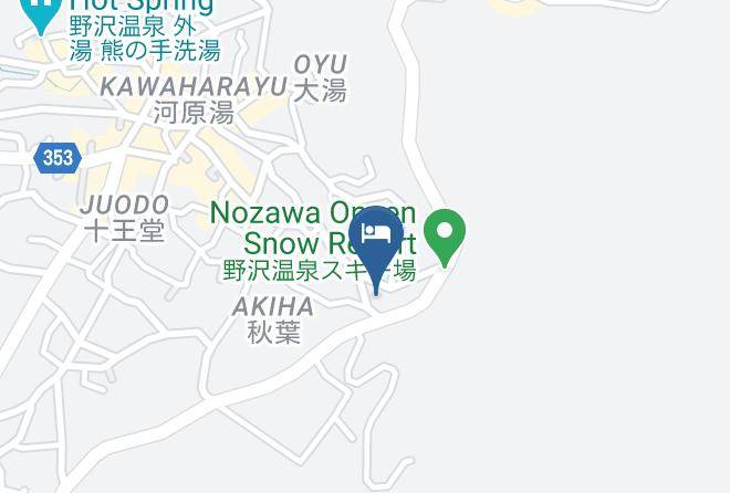 Nozawaonsen Kawaichiya Ryokan Map