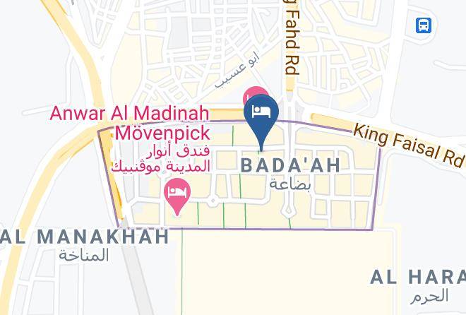 Medina - Nozol Al Monawara Maps