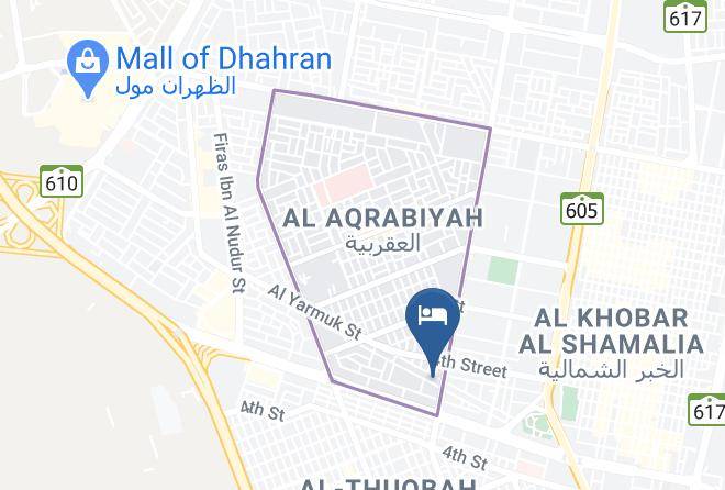 Al Khobar - Nozol Al Sharq Al Khobar Maps