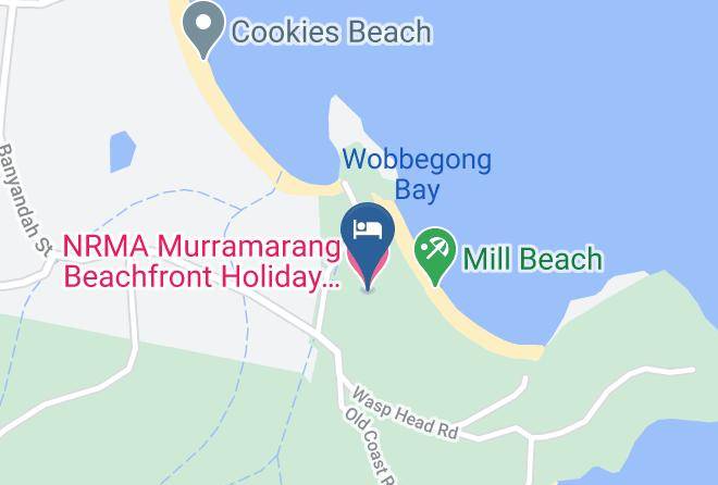 Eurobodalla - Nrma Murramarang Beachfront Holiday Resort Maps