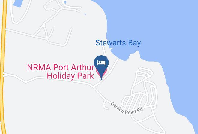 Tasman - Nrma Port Arthur Holiday Park Maps