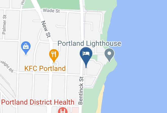 Nrma Portland Bay Holiday Park Map