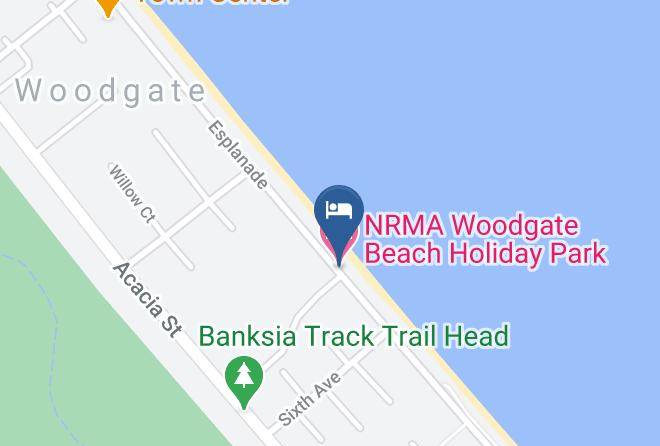Bundaberg - Nrma Woodgate Beach Holiday Park Maps