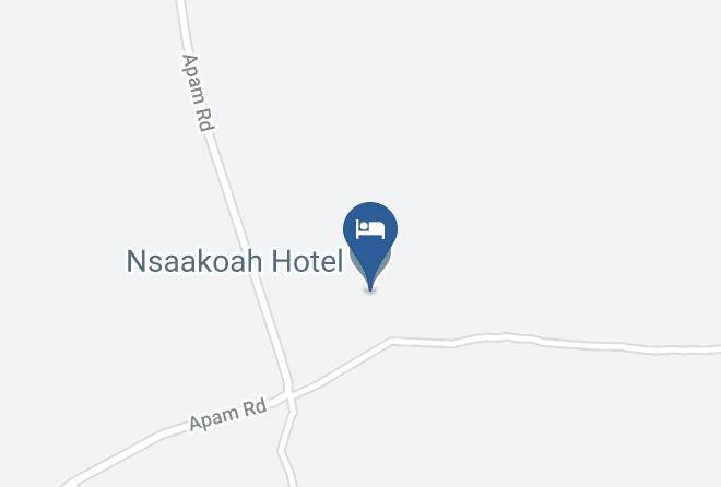 Gomoa - Nsaakoah Hotel Maps