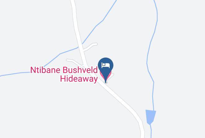 Ntibane Bushveld Hideaway Map