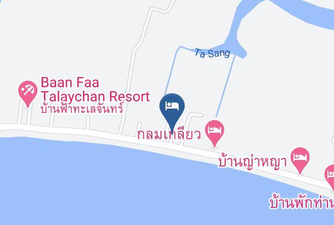 Amphoe Laem Sing - Nuan Chan Resort Maps
