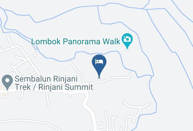Lombok Timur - Nuansa Rinjani Bungalow Maps