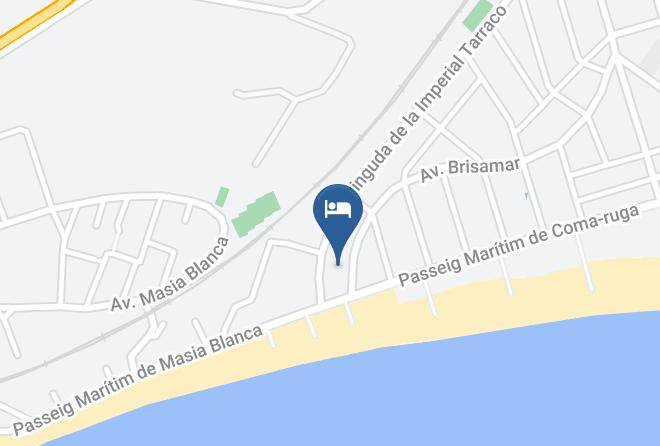 Tarragona - Nubahotel Coma Ruga Maps