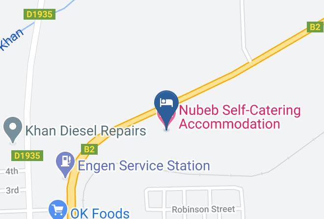 Karibib - Nubeb Self Catering Accommodation Maps
