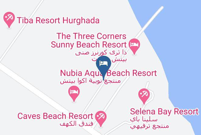 Hurghada - Nubiya Akva Bich Rezort Maps