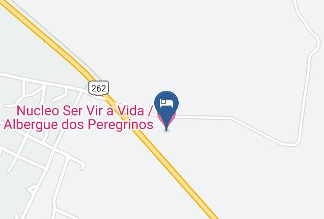 Miranda - Nucleo Ser Vir A Vida Albergue Dos Peregrinos Maps