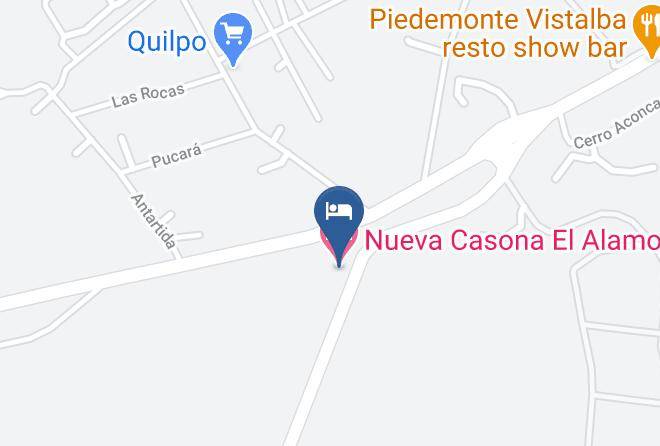 Lujan De Cuyo - Nueva Casona El Alamo Maps