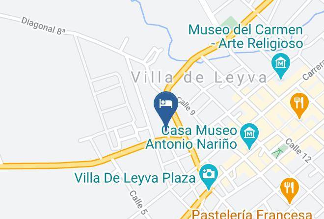 Villa De Leyva - Nueva Estancia Maps