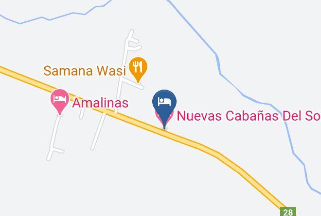La Caldera - Nuevas Cabanas Del Sol Maps