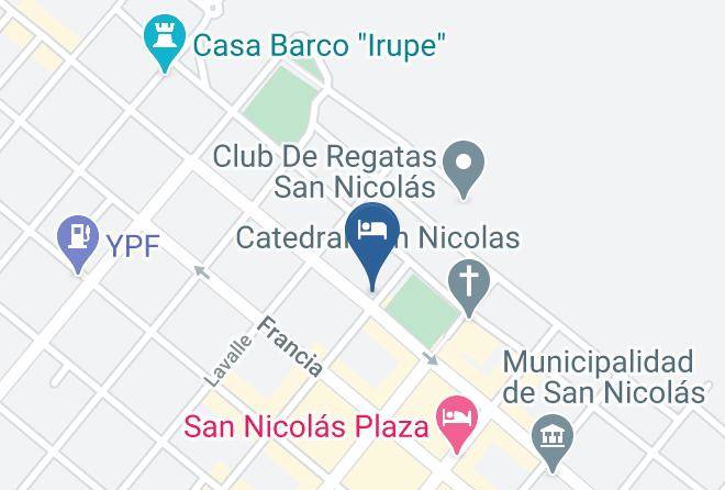 San Nicolas - Nuevo Hotel Belgrano Maps