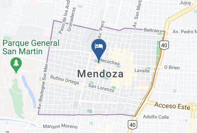 Mendoza - Nuevo Hotel Castillo Maps