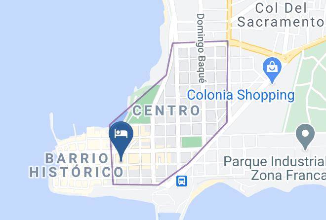 Colonia Del Sacramento - Nuevo Hotel Ciudadela Maps