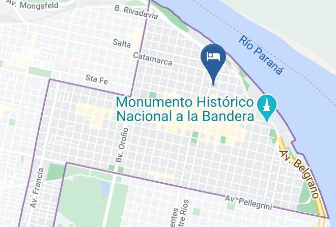 Rosario - Nuevo Hotel Imperio Maps