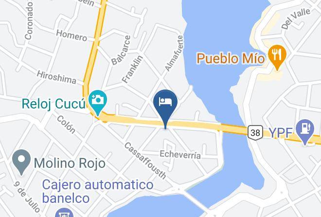 Santa Maria Department - Nuevo Hotel Italiano Maps
