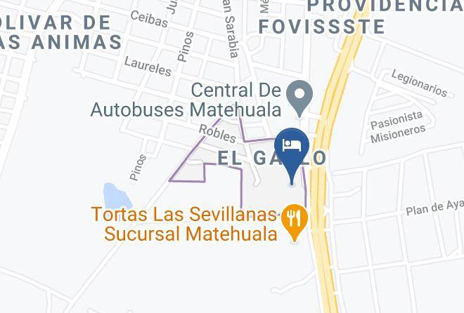 Matehuala - Nuevo Hotel Sol Y Luna Maps