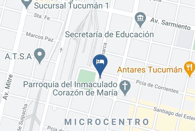 Tucuman City - Nuevo Hotel Tucuman Maps