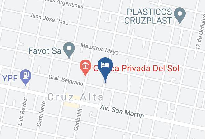 Marcos Juarez Department - Nuevo Hotel Universal Maps