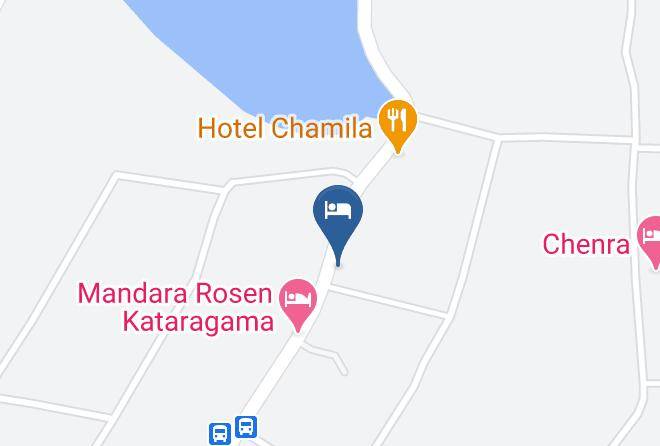 Badulla - Nuga Sewana Resort Maps