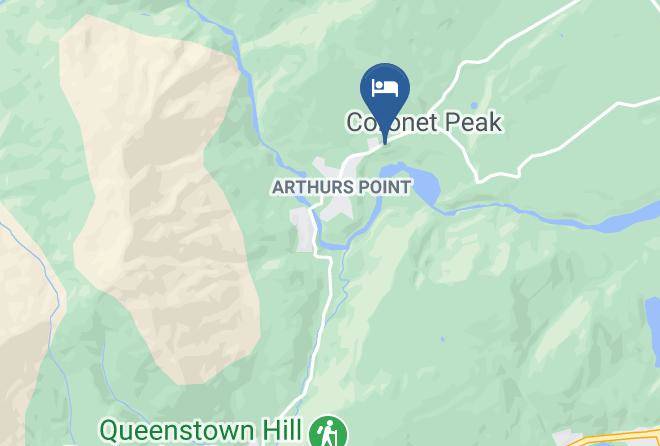 Queenstown Lakes - Nugget Point Queenstown Hotel Maps