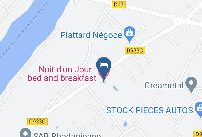 Ain - Nuit D'un Jour Bed And Breakfast Maps