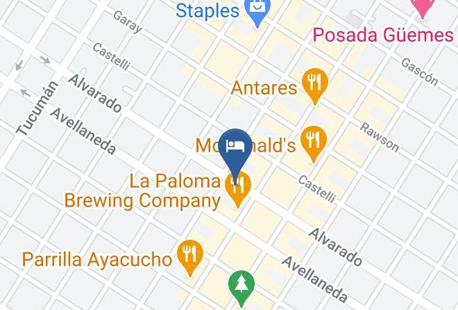 General Pueyrredon Partido - Nuit Hotel Maps