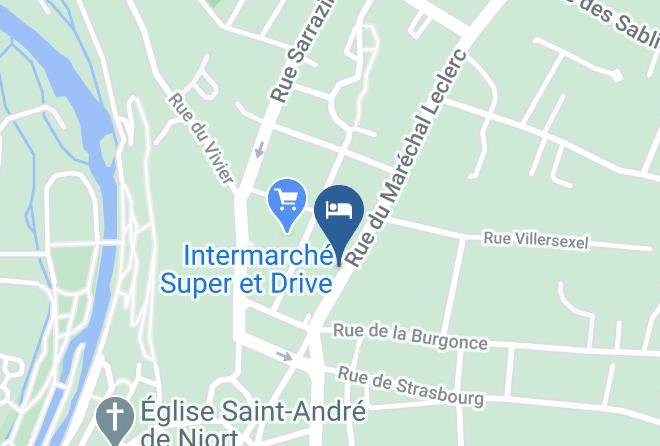 Deux Sevres - Nuiteejour Niort Maps