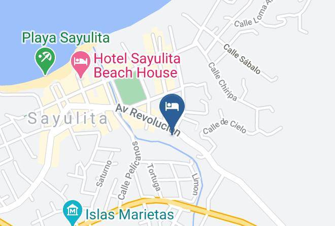 Bahia De Banderas - Nuiya Hotel Sayulita Maps