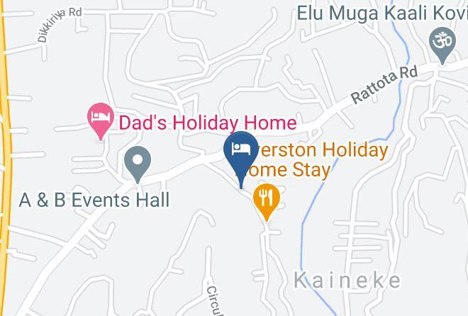 Kandy - Nukkales Riveston Silant Bungalow Maps
