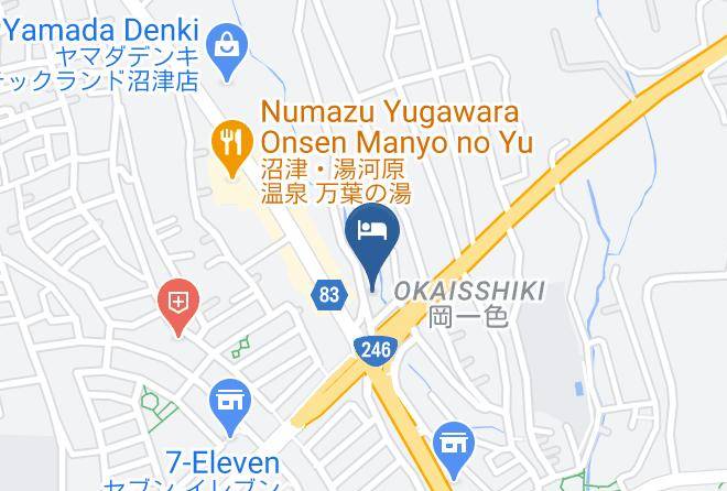 Numazu Inter Grand Hotel Map