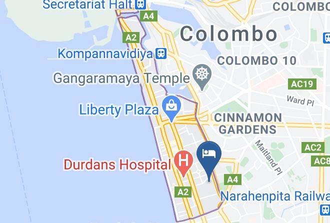 Colombo - Number 11 Geoffery Bawas Home Maps