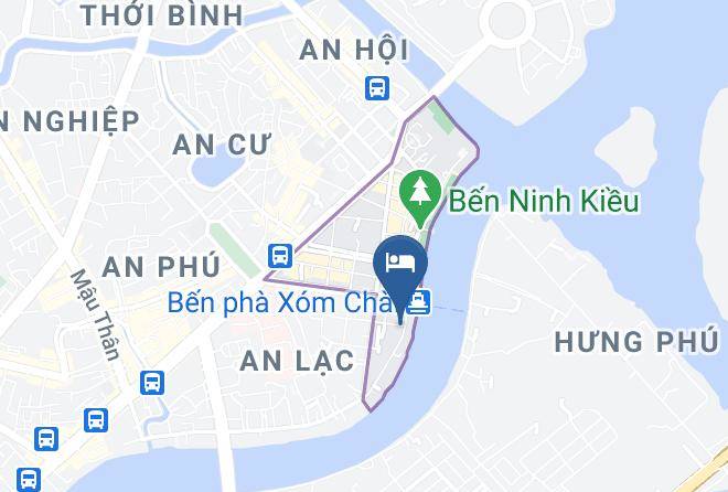 Can Tho - Number One Hotel Maps