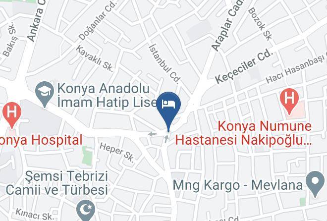 Karatay - Nun Otel Maps