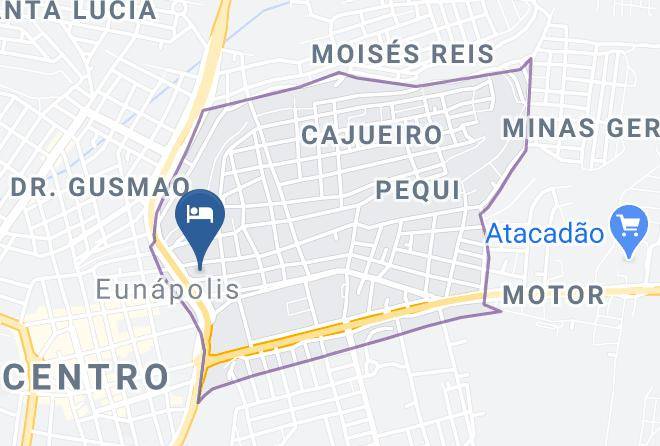 Eunapolis - Nunes Hotel Maps