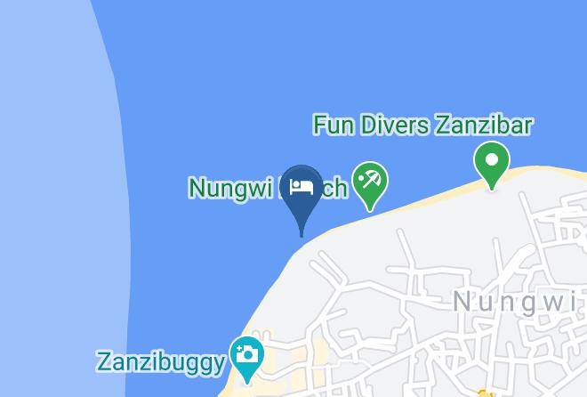 Zansibar North Central - Nungwi Jambo Beach Bungalow Maps