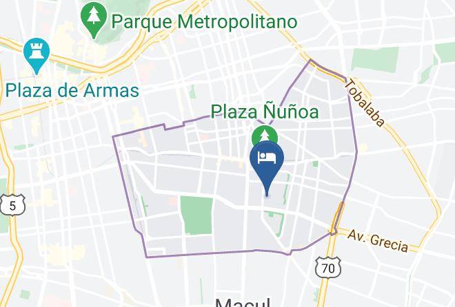 Santiago - Nunoa Bohemia Maps