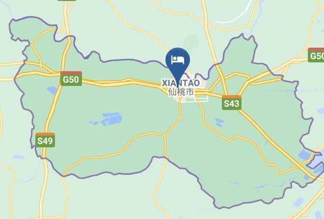 Xiantao - Nuoman Holiday Hotel Maps