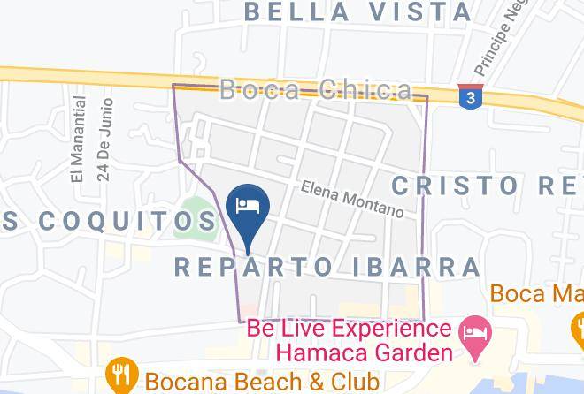 Boca Chica - Nuova Bella Rimini Maps