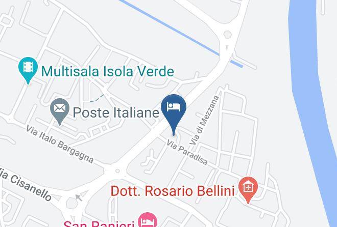 Pisa - Nuova Locanda San Biagio Cisanello Maps