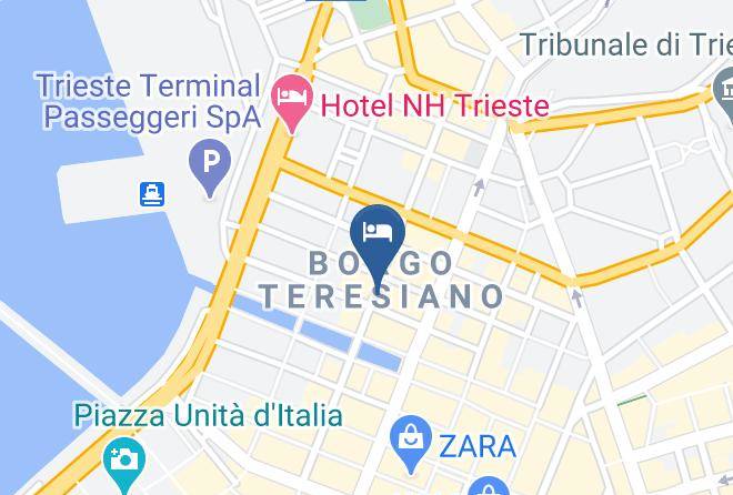 Trieste - Nuovo Albergo Centro Maps