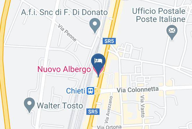 Chieti - Nuovo Albergo Maps